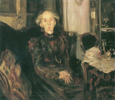 Porträt der Mutter Rosenhagen von Lovis Corinth